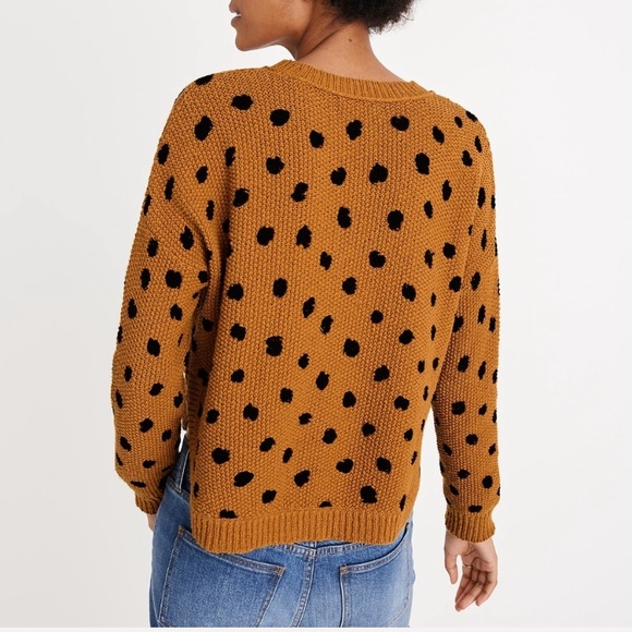 Madewell Painted Spots Pullover Sweater - Picture 3 of 5